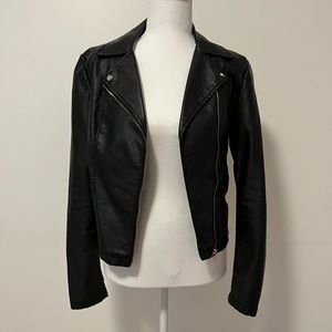 Faux Leather Jacket